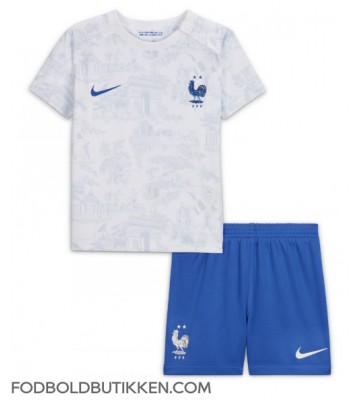 Frankrig Udebanetrøje Børn VM 2022 Kortærmet (+ Korte bukser)